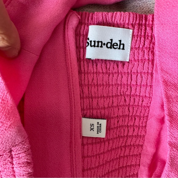 Aritzia - Sundeh Pink Bonnie Bustier Top - Picture 3 of 4